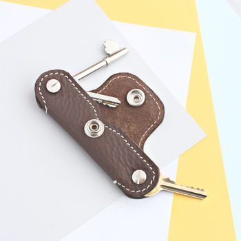 Personalised Leather Key Case, 4 of 4
