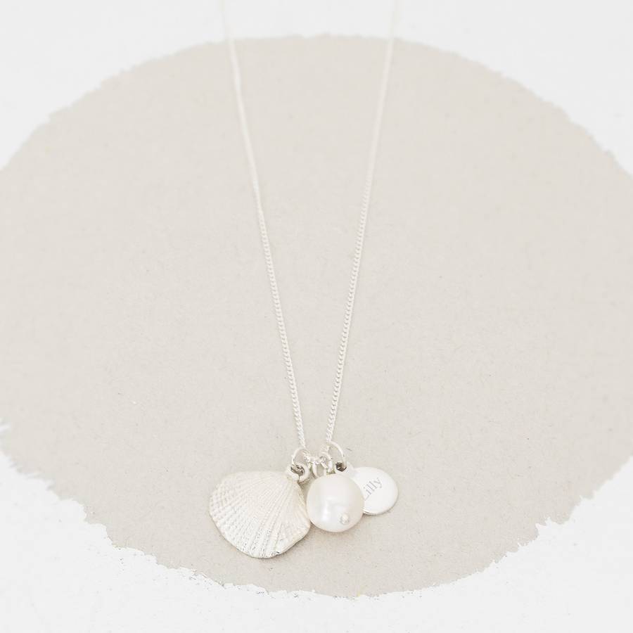 Bespoke Sterling Silver Flower Girl Necklace By Bloom Boutique