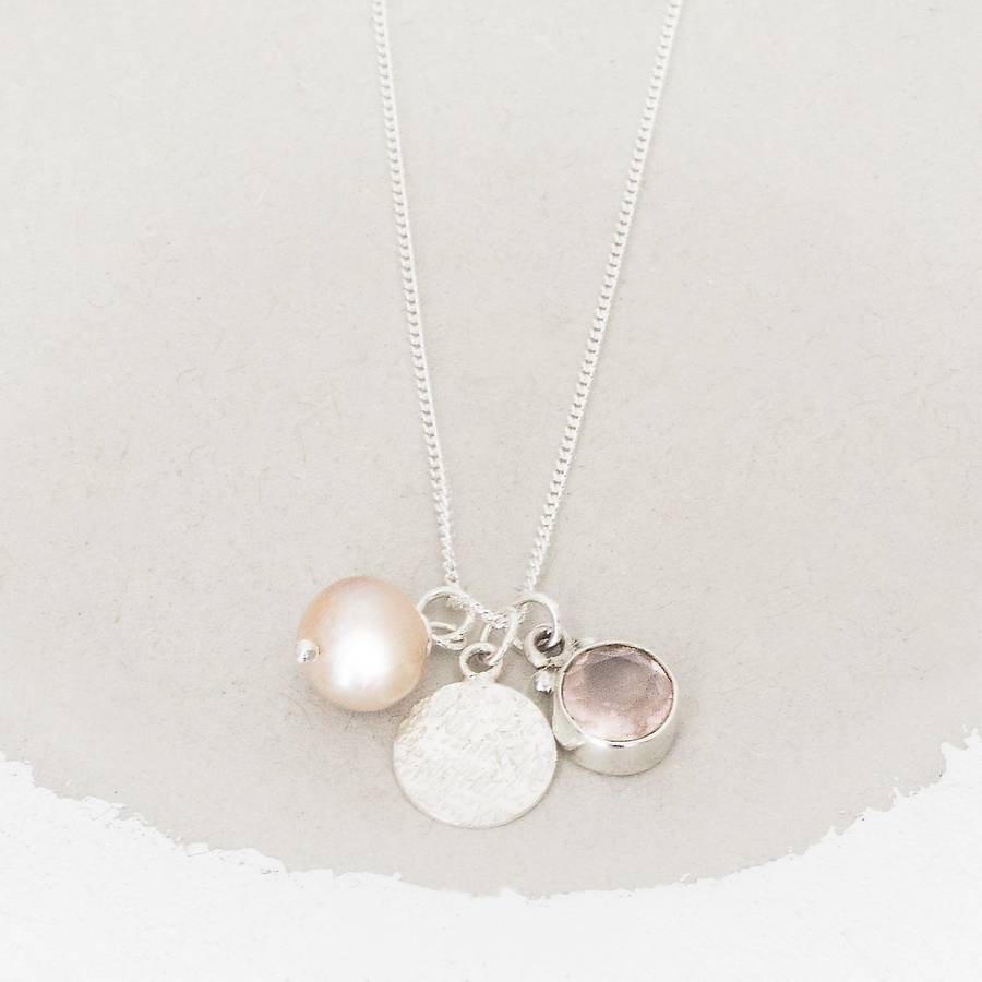 Bespoke Sterling Silver Flower Girl Necklace By Bloom Boutique