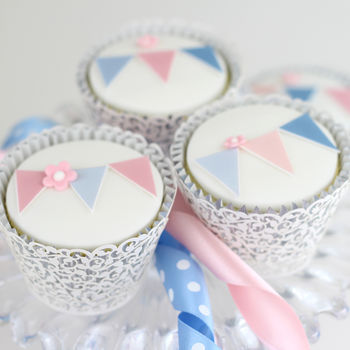 Birthday Cake Topper, Decorating Kit With Bunting, 8 of 9