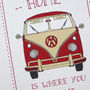 Camper Van Print 'Home Is Where You Park It', thumbnail 11 of 12