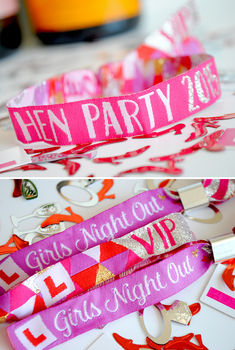 Hen Party Vip Wristbands, 11 of 12