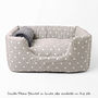 Charley Chau Deep Sided Dog Bed In Cotton, thumbnail 7 of 8