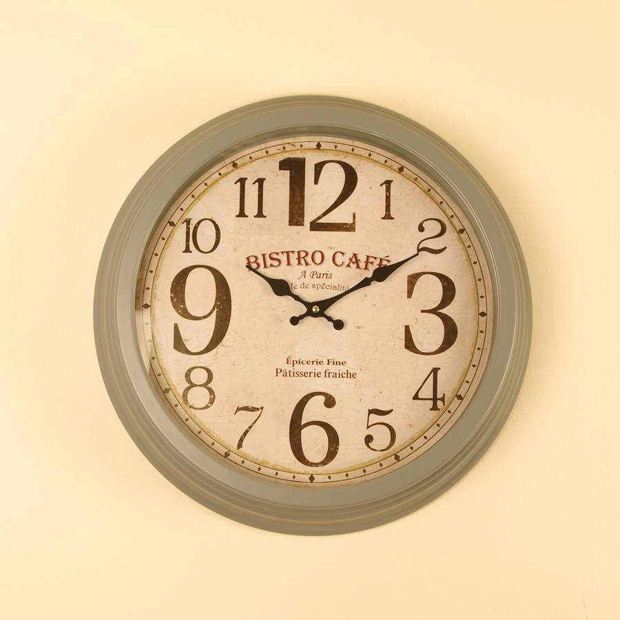 cafe bistro wall clock by dibor