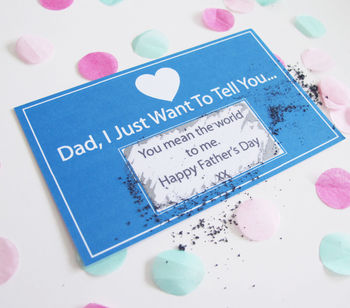 Father's Day Personalised Scratch Card, 2 of 2