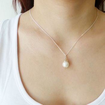 Freshwater Cultured Pearl Pendant, 2 of 5