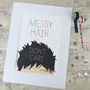 'Messy Hair, Don't Care' Children's Print, thumbnail 8 of 10