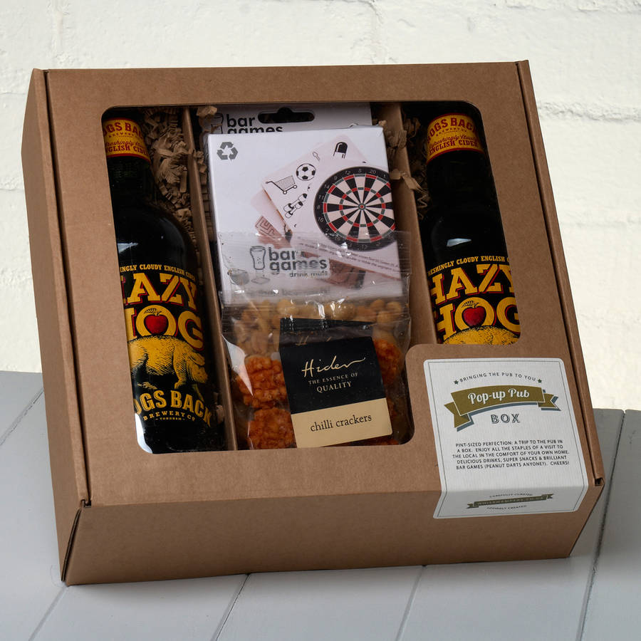 The Craft Cider 'pop Up Pub' Box By Whisk Hampers
