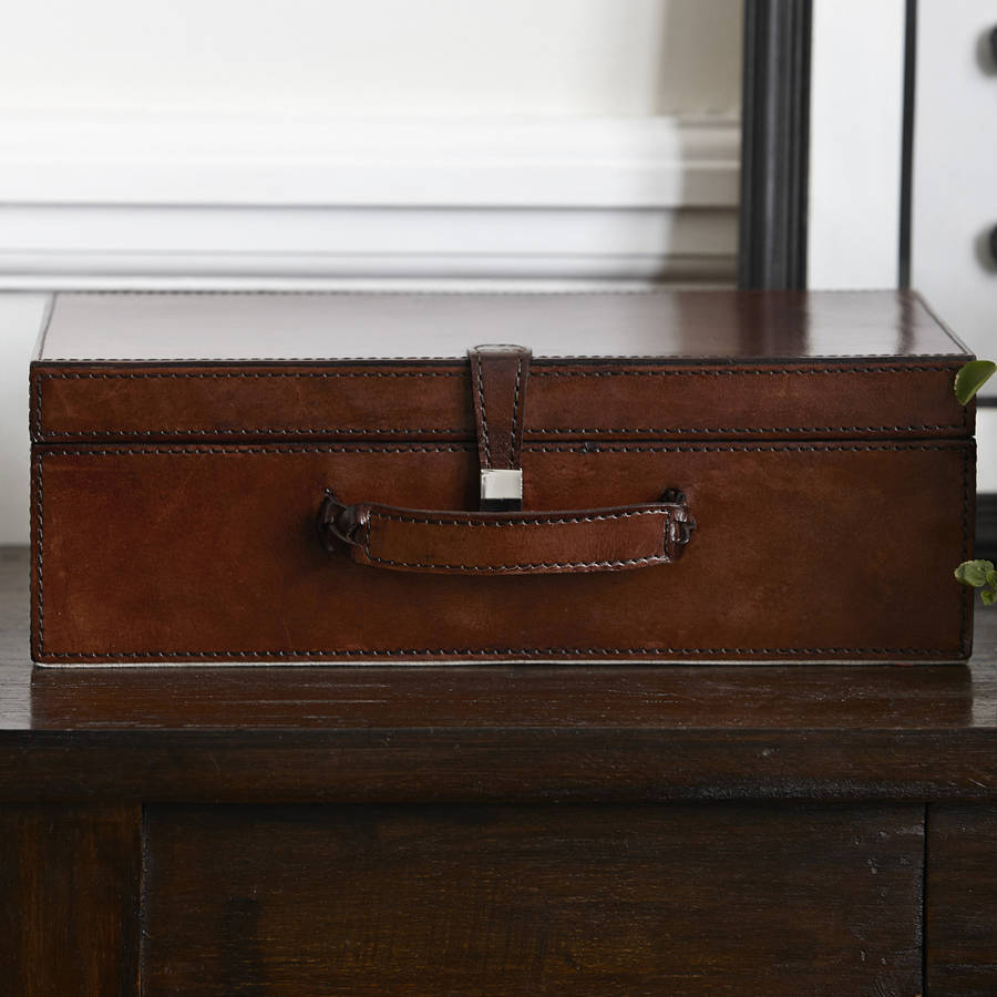 Leather Accessory Box By Life of Riley