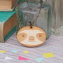 Wooden Sloth Necklace, thumbnail 3 of 7