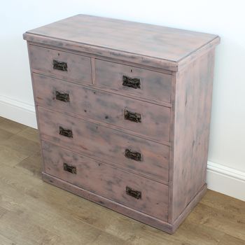 Joan Hand Painted Chest Of Drawers, 3 of 4
