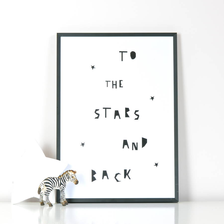 'To The Stars And Back' Print, 1 of 2