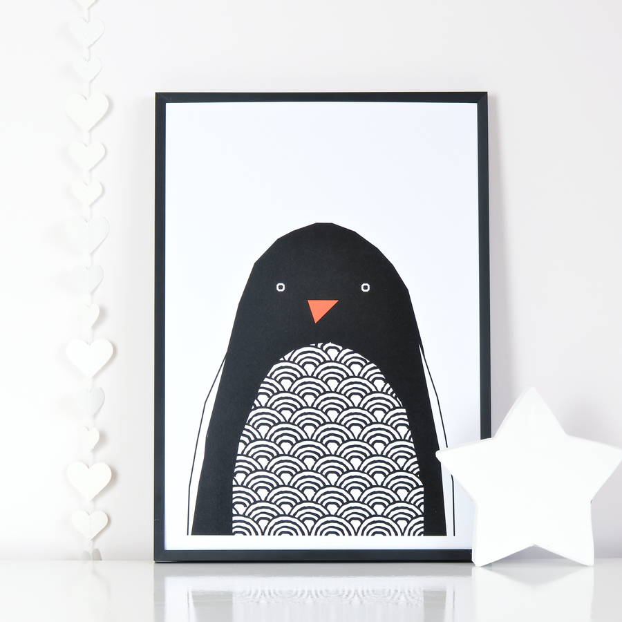 Hello Penguin Print, 1 of 2