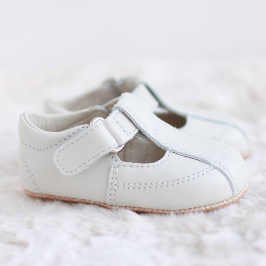 Leather T Bar Shoes By Adore Baby