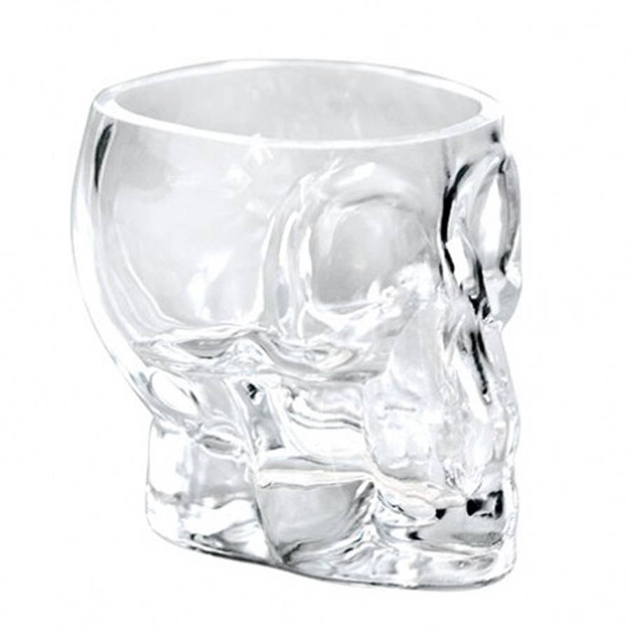 tiki skull shot glass by becky broome | notonthehighstreet.com