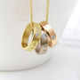 Personalised 9ct Gold Family Names Necklace, thumbnail 5 of 12