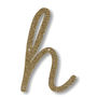 Gold Sparkle Letter Bunting, thumbnail 9 of 10