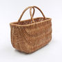 Wicker Shopping Basket / Two Handles, thumbnail 1 of 1