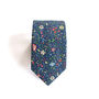 Jamie Ditsy Floral Men's Tie, thumbnail 2 of 3
