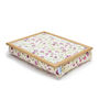 Bean Bag Lap Tray With Cushion In Mulberry Rose, thumbnail 4 of 7