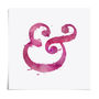 Inky Ampersand Typography Print, thumbnail 6 of 12