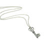 Silver Key Necklace, thumbnail 1 of 4