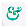 Inky Ampersand Typography Print, thumbnail 10 of 12