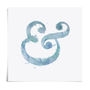 Inky Ampersand Typography Print, thumbnail 12 of 12