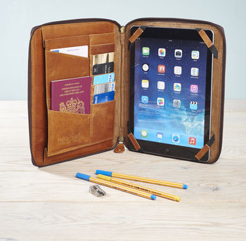 Leather Organiser For iPad, 3 of 8