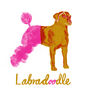 Labradoodle Dog Print, thumbnail 3 of 3