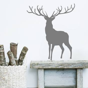 Stag And Deer Vinyl Wall Stickers, 2 of 6