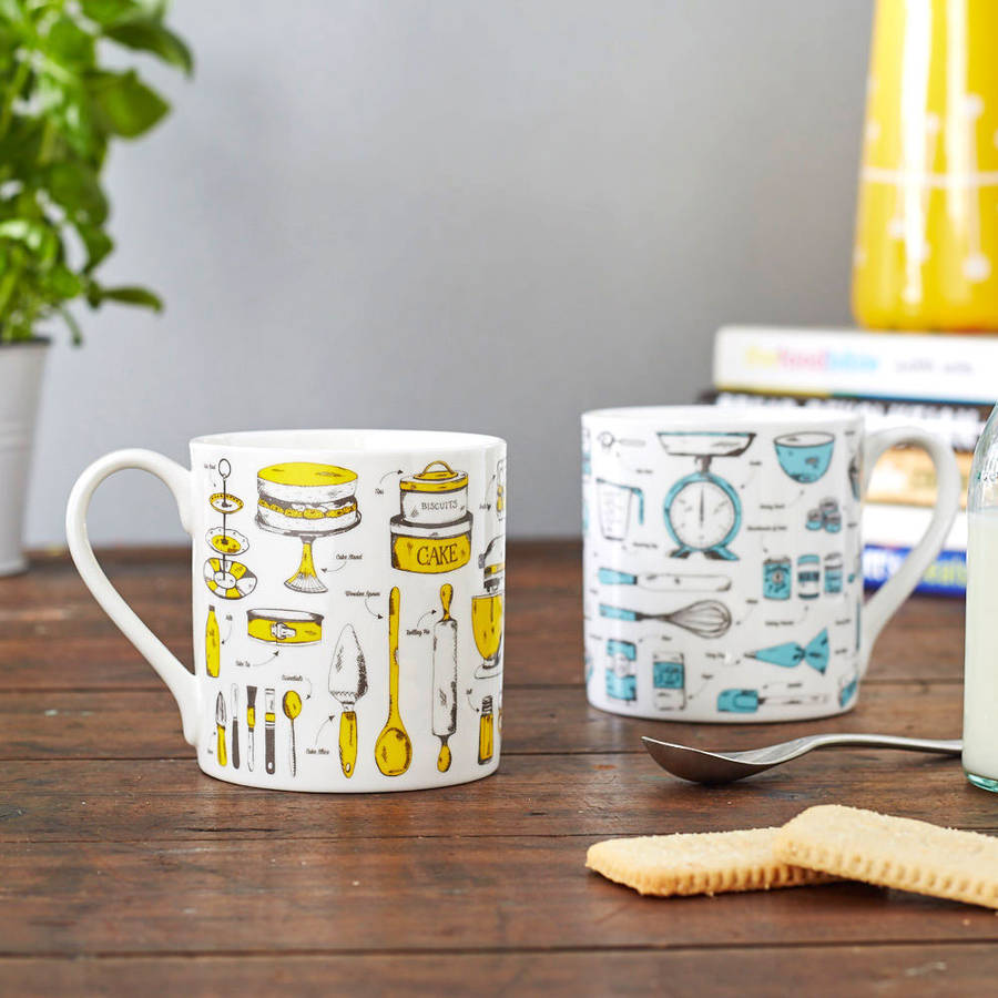baking delight mug by victoria eggs