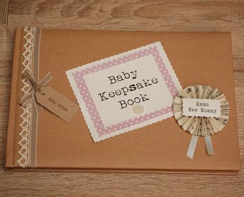 New Baby Keepsake Scrapbook, 7 of 10