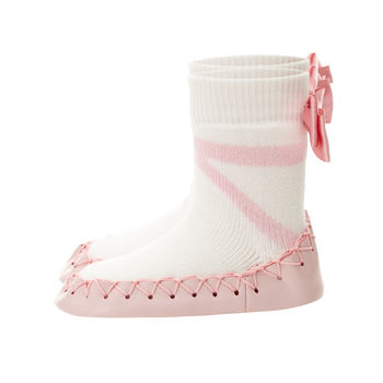 Pink Ballerina Slippers For Children, 2 of 3