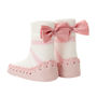 Pink Ballerina Slippers For Children, thumbnail 1 of 3