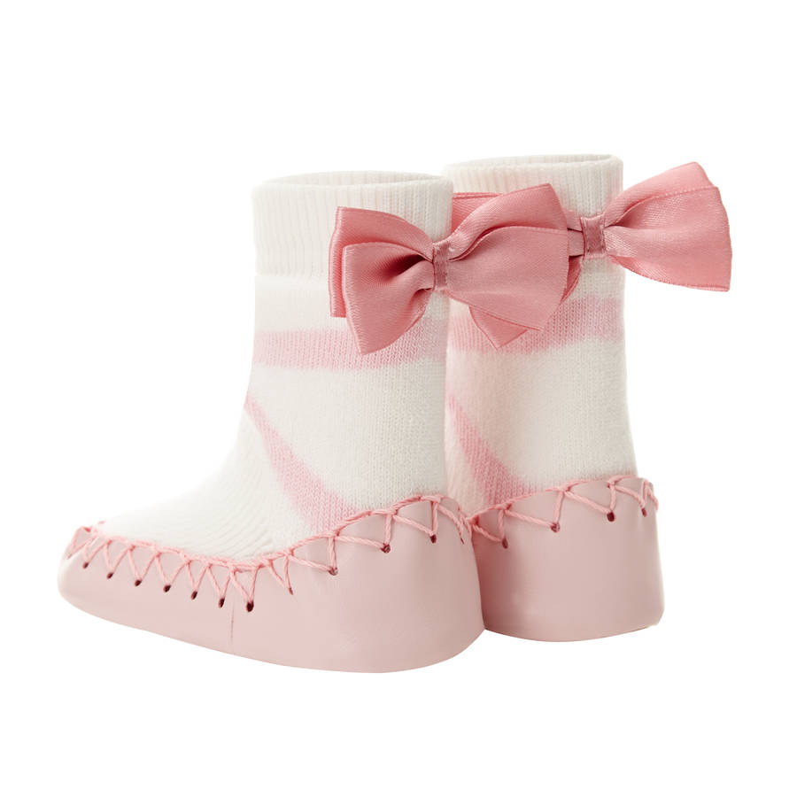 Pink Ballerina Slippers For Children, 1 of 3