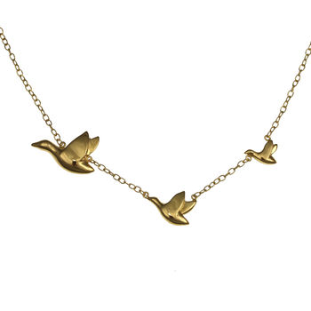 Flying Ducks Necklace, 2 of 6