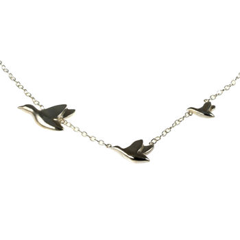 Flying Ducks Necklace, 3 of 6
