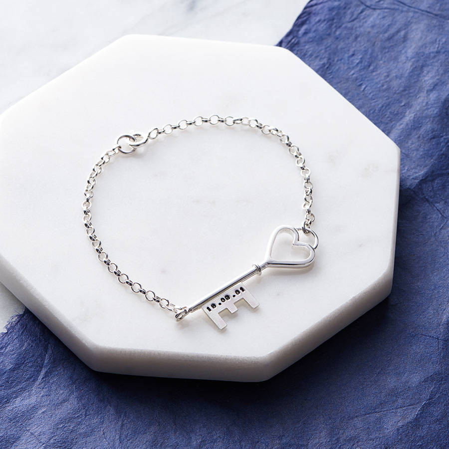 Romantic Couple's Heart Lock & Key Bracelet – LifePins