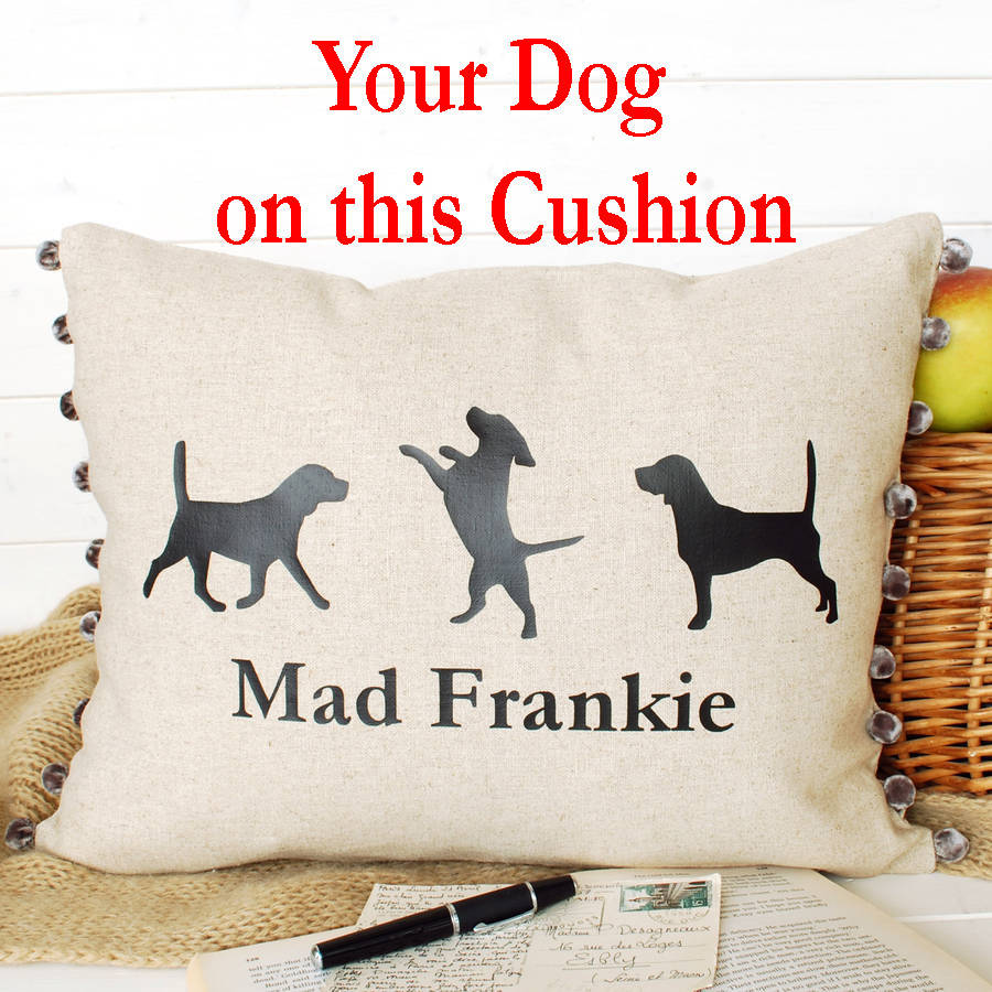 Your Dog Cushion By Bags Not War | notonthehighstreet.com