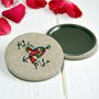 Personalised Love Heart Mirror, thumbnail 1 of 5