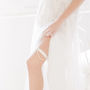 Wedding Garter With Pearl Chain Various Colours, thumbnail 7 of 12