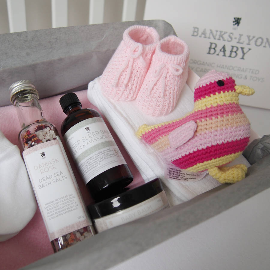 Create Your Own Handmade Baby Girl Gift Box By Banks Lyon Botanical