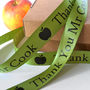 Thank You Teacher 25mm Personalised Printed Ribbon, thumbnail 4 of 8