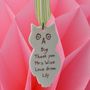 Teacher's Personalised Owl Decoration, thumbnail 4 of 4