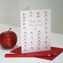 Personalised Thank You Teacher Card, With Roses, thumbnail 6 of 6
