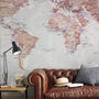 World Map Wallpaper, thumbnail 1 of 12