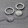 Sterling Silver St Christopher Key Ring, thumbnail 5 of 6