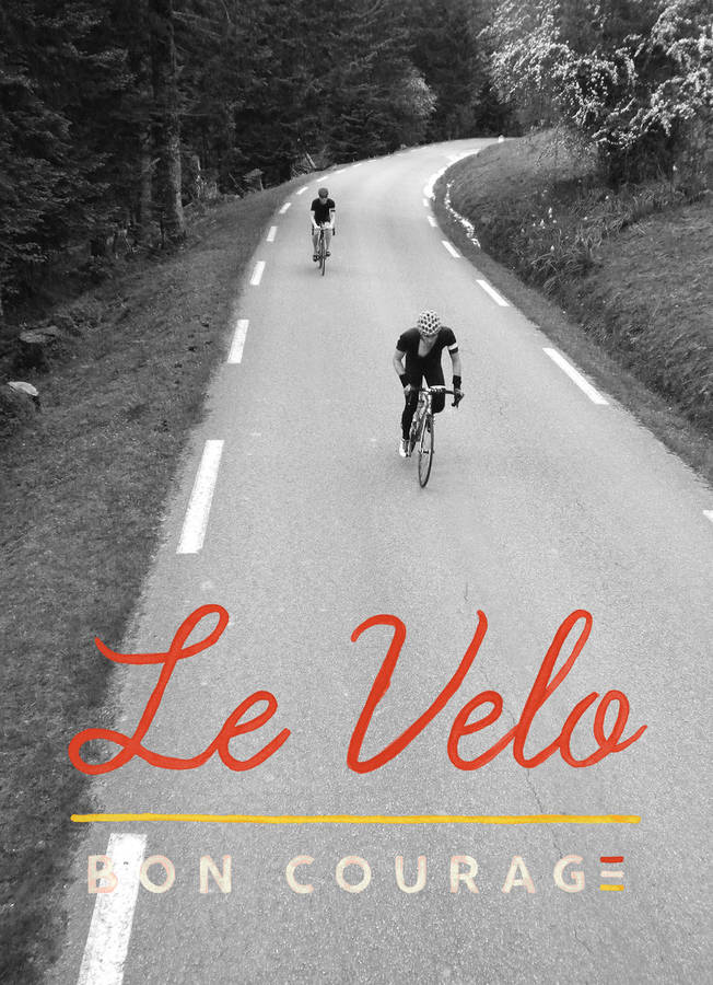 Cycling Poster Le Velo Photographic Print By Bon Courage