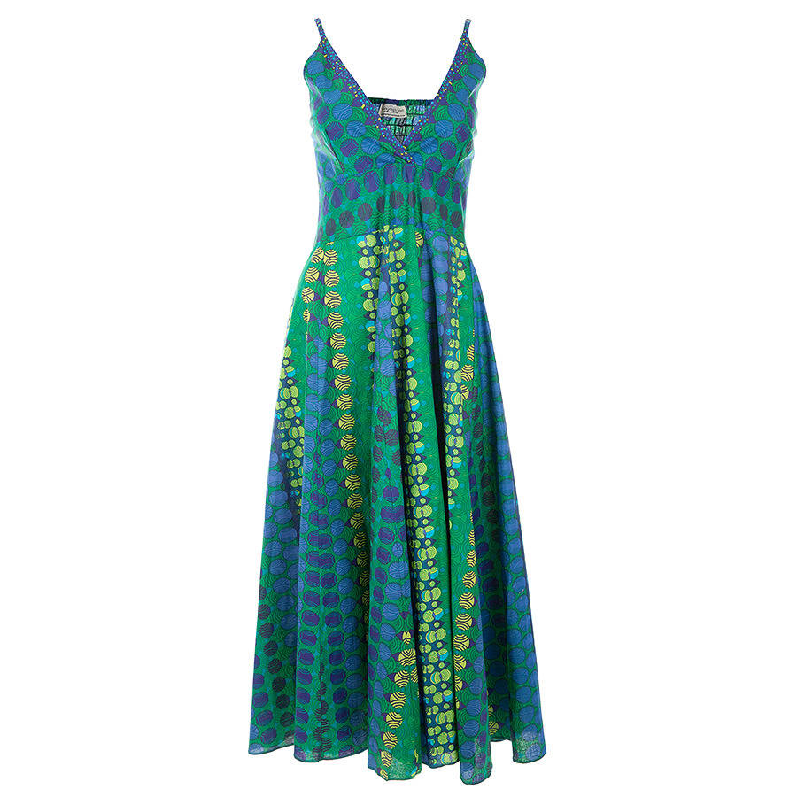 flared summer maxi dress by charlotte's web jewellery ...